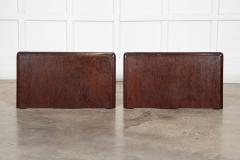 Pair English 19thC Mahogany Lion Paw Console Tables - 4336598