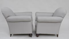 Pair English Club Chairs - 96703