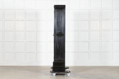 Pair English Ebonised Oak Glazed Bookcases - 4210602