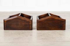 Pair English Oak Side Tables - 4092132