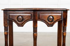 Pair English Oak Side Tables - 4092136