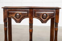 Pair English Oak Side Tables - 4092138