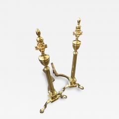 Pair Federal Brass Andirons - 3648914