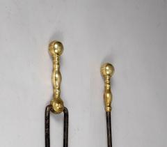 Pair Fireplace Tools Shovel and Tongs - 4420118