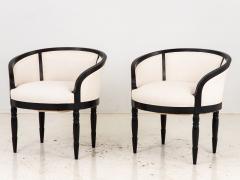 Pair French Art Deco Chairs 1930s - 3317557