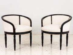 Pair French Art Deco Chairs 1930s - 3317561