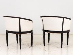 Pair French Art Deco Chairs 1930s - 3317562