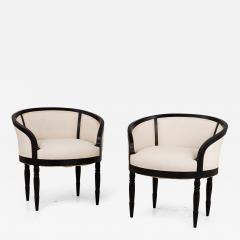 Pair French Art Deco Chairs 1930s - 3323378