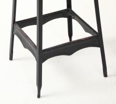 Pair French Industrial Bar Stools - 4381313