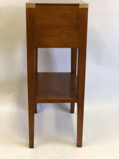 Pair French Mid Century Modern Style Marine Nightstands End Tables - 1830132
