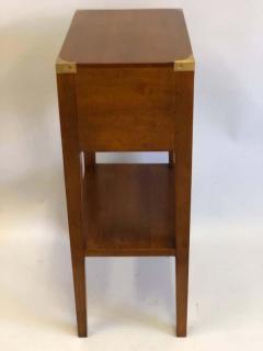 Pair French Mid Century Modern Style Marine Nightstands End Tables - 1830134