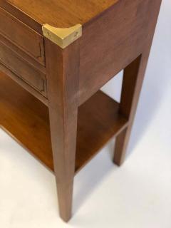 Pair French Mid Century Modern Style Marine Nightstands End Tables - 1830142