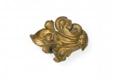 Pair French Victorian Brass Acanthus Tiebacks - 4674489