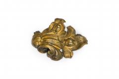 Pair French Victorian Brass Acanthus Tiebacks - 4674490