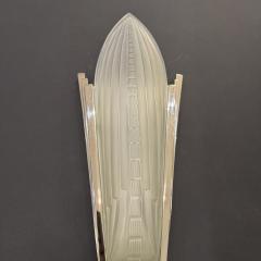 Pair Genet et Michon Style Art Deco Wall Sconces France  - 4451102