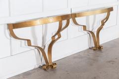 Pair Gilt Iron Console Tables - 2820031
