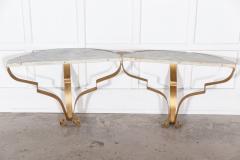 Pair Gilt Iron Console Tables - 2820037