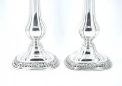 Pair Gorham Silverplate Candlesticks in the English Regency Style - 3168718