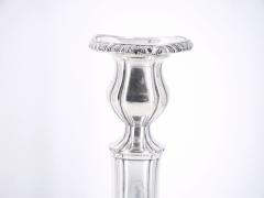Pair Gorham Silverplate Candlesticks in the English Regency Style - 3168720