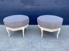 Pair Gothic Inspired Stools - 2711961