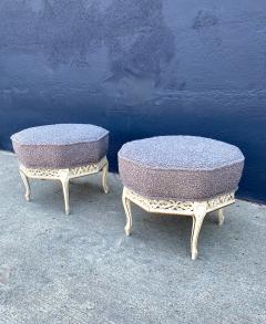 Pair Gothic Inspired Stools - 2711963