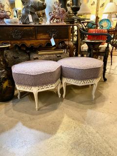 Pair Gothic Inspired Stools - 2711965