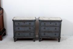 Pair Gustavian Style Chests of Drawers - 1660011