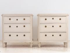 Pair Gustavian Style Chests of Drawers Early 20th Century - 3320641