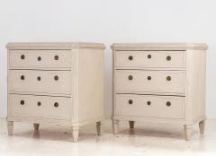 Pair Gustavian Style Chests of Drawers Early 20th Century - 3320642