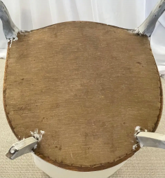 Pair Gustavian Style Slipper Chairs Swedish Style Paint Decorated Chairs - 2489432
