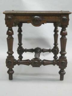 Pair Italian 19th Century Hand Carved Modern Neoclassical Wood Benches or Stools - 1787303