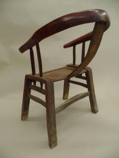 Pair Italian Early Modern Brutalist Lacquered Wood Armchairs Lounge Chairs - 1844216