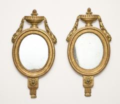 Pair Italian Giltwood Mirrors Circa 1810 - 116647