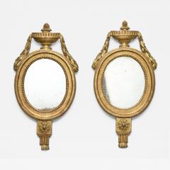 Pair Italian Giltwood Mirrors Circa 1810 - 116856