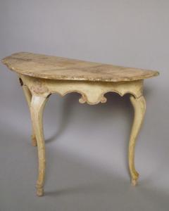 Pair Italian Rococo consoles - 785999