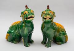 Pair Large Chinese Foo Dogs - 103593