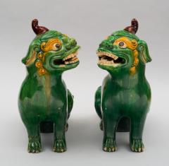 Pair Large Chinese Foo Dogs - 103595