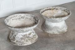 Pair Large Scale Willy Guhl Concrete Planters - 3022677