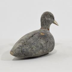 Pair Late 19th Century French Decoys Cork Coots - 4108946