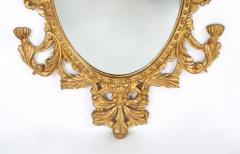 Pair Late 20th Century Giltwood Framed Hanging Wall Mirror - 1341078
