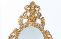 Pair Late 20th Century Giltwood Framed Hanging Wall Mirror - 1341086