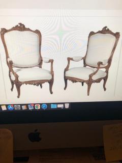 Pair Louis XV large - 2399315