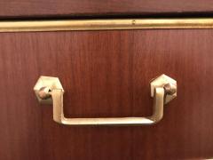 Pair Mahogany Up Russian Neoclassical Style Commodes Nightstands - 4224299