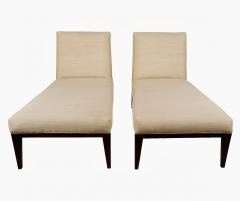 Pair Mid Century Harvey Probber Style Chaise Longues - 4641188