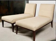 Pair Mid Century Harvey Probber Style Chaise Longues - 4641190