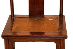 Pair Ming Dynasty style 19 century Chinese Chairs - 2999859