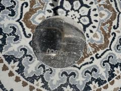 Pair Nambe Polished Aluminum 2 Tier Candleholders - 4398073