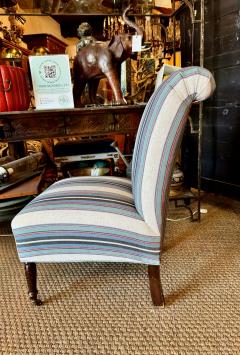 Pair Napoleon III Slipper Chairs - 4362432