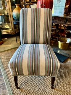 Pair Napoleon III Slipper Chairs - 4362434