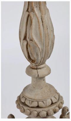 Pair Neoclassical Tall Altar Sticks - 4175469
